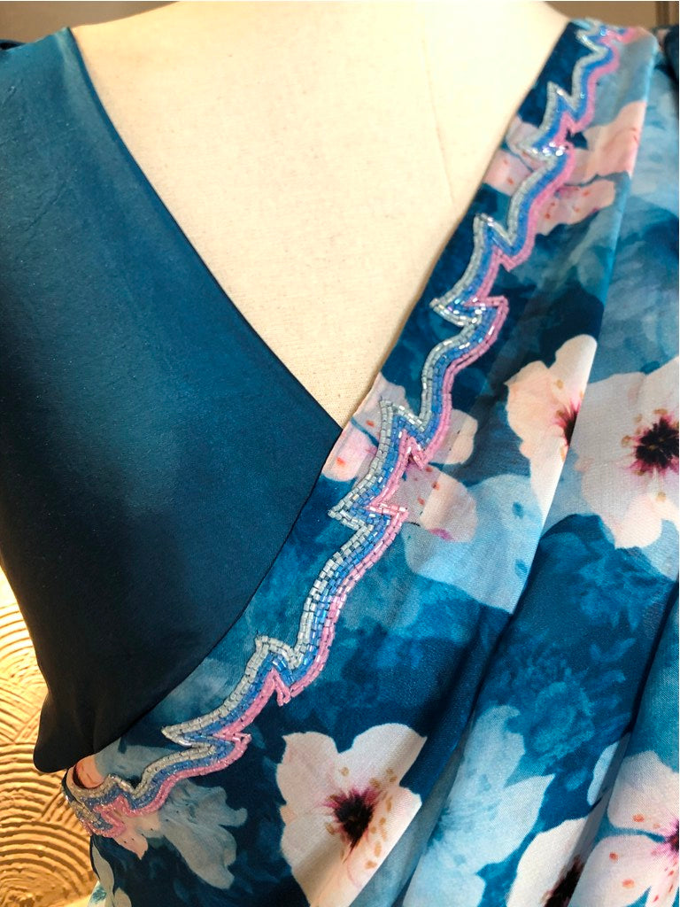 Organza Printed Saree