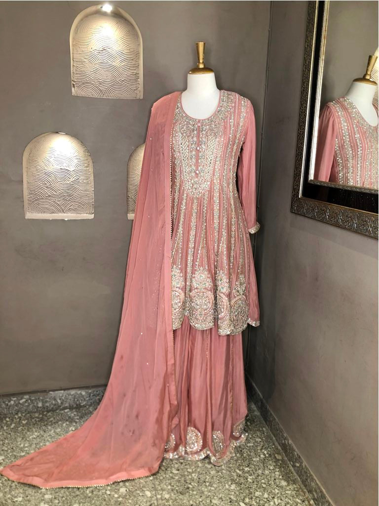 Peplum With Sharara