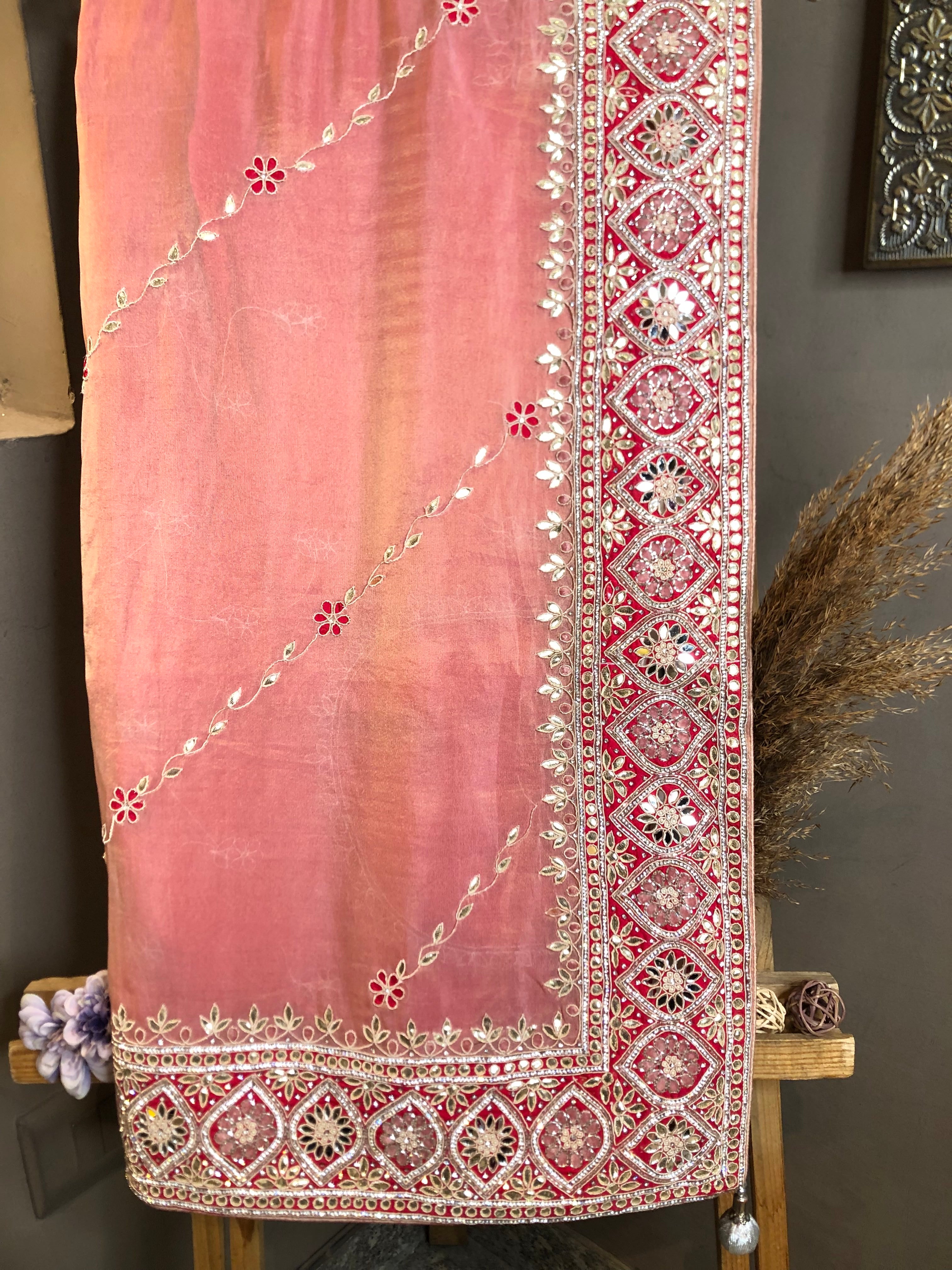 Tissue Organza Saree