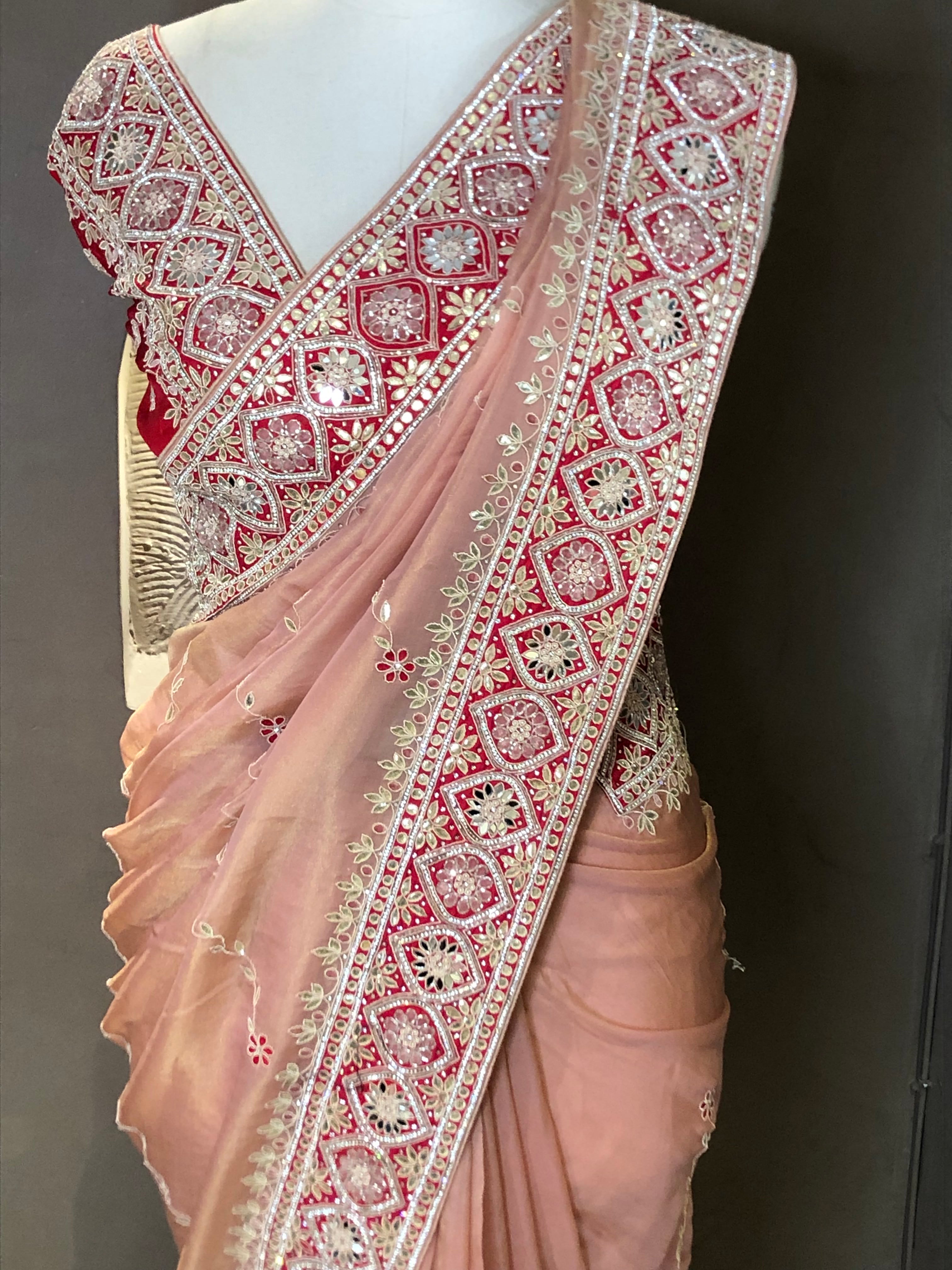 Tissue Organza Saree