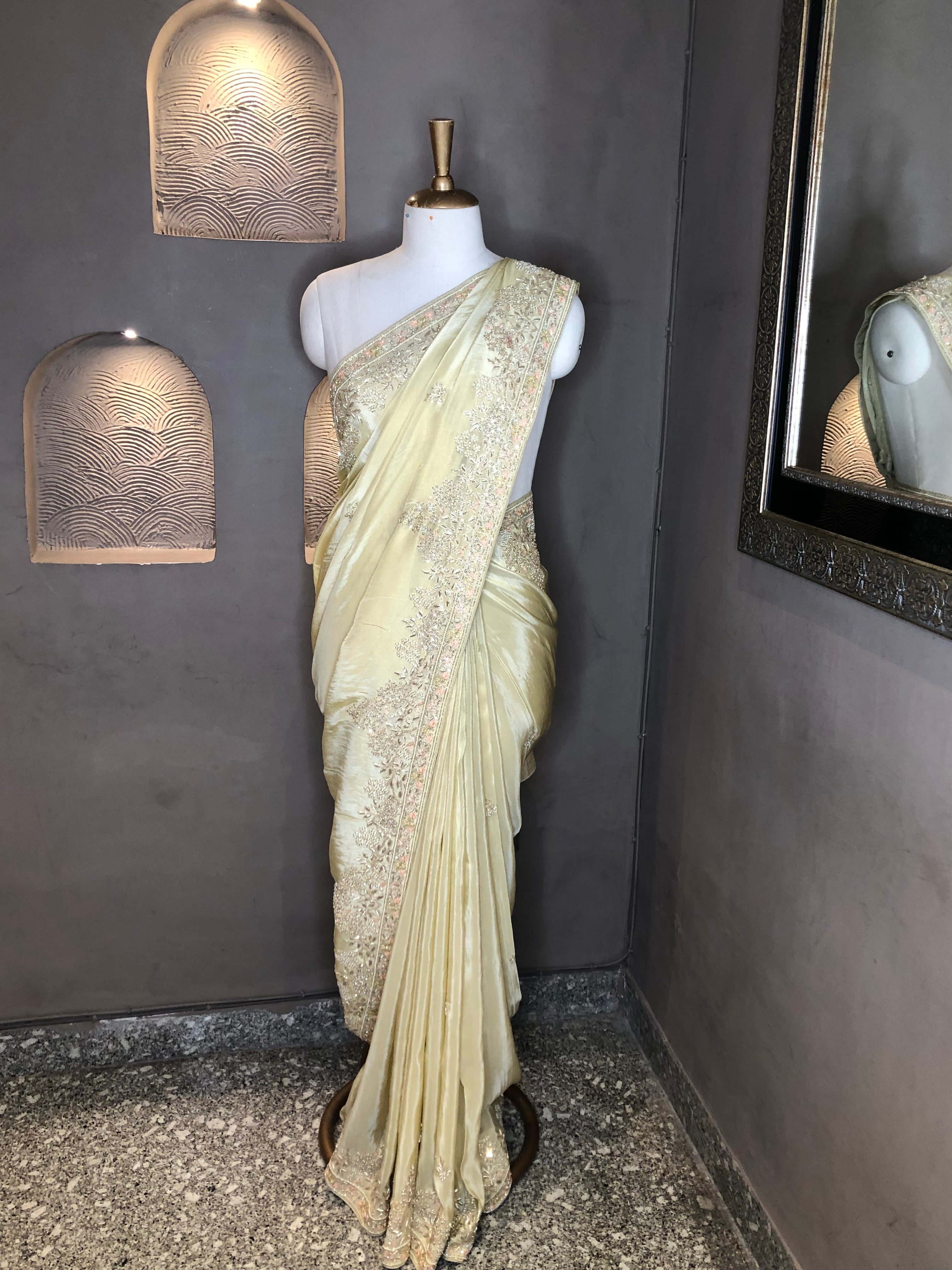 Crepe Saree