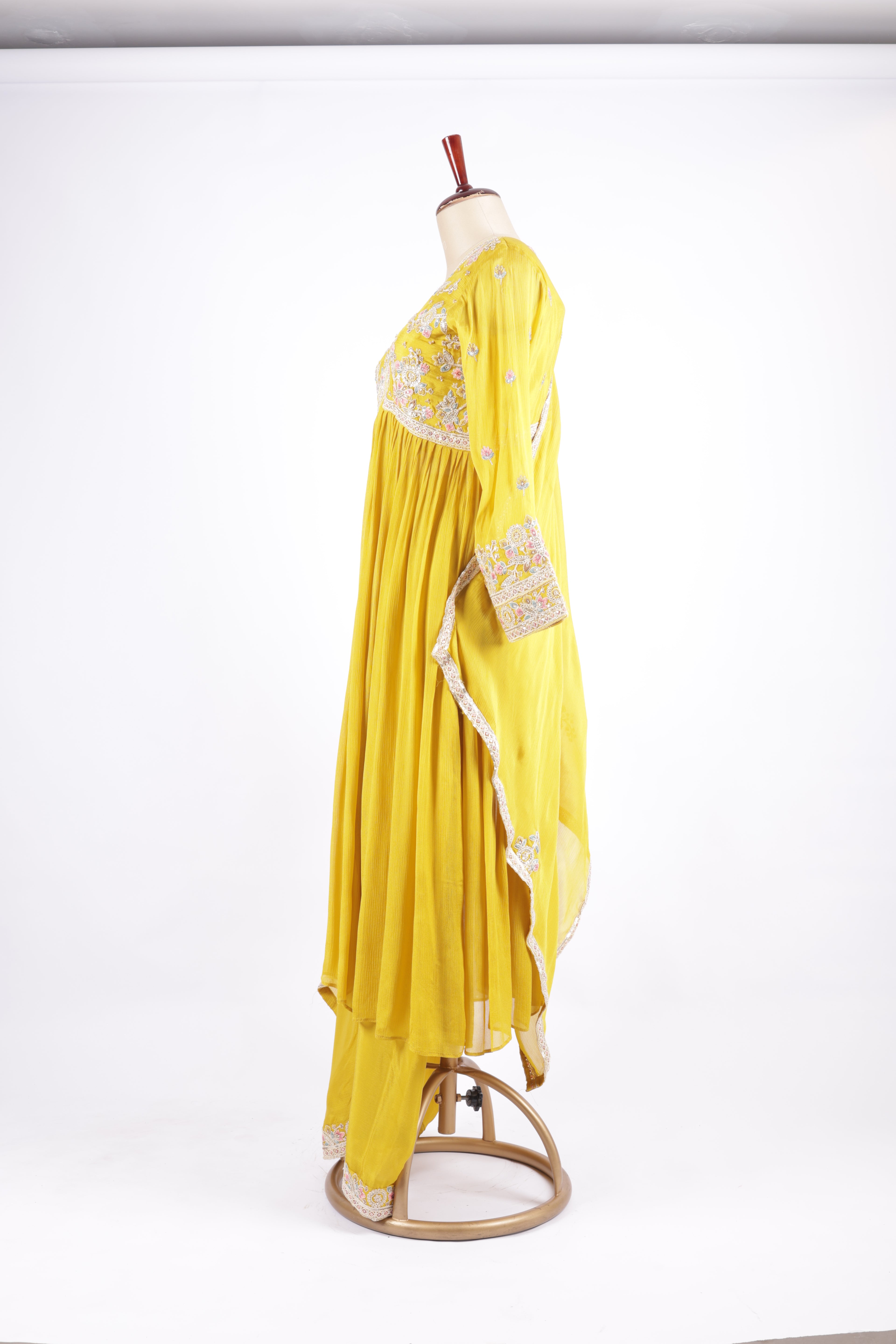 Mustard yellow suit set