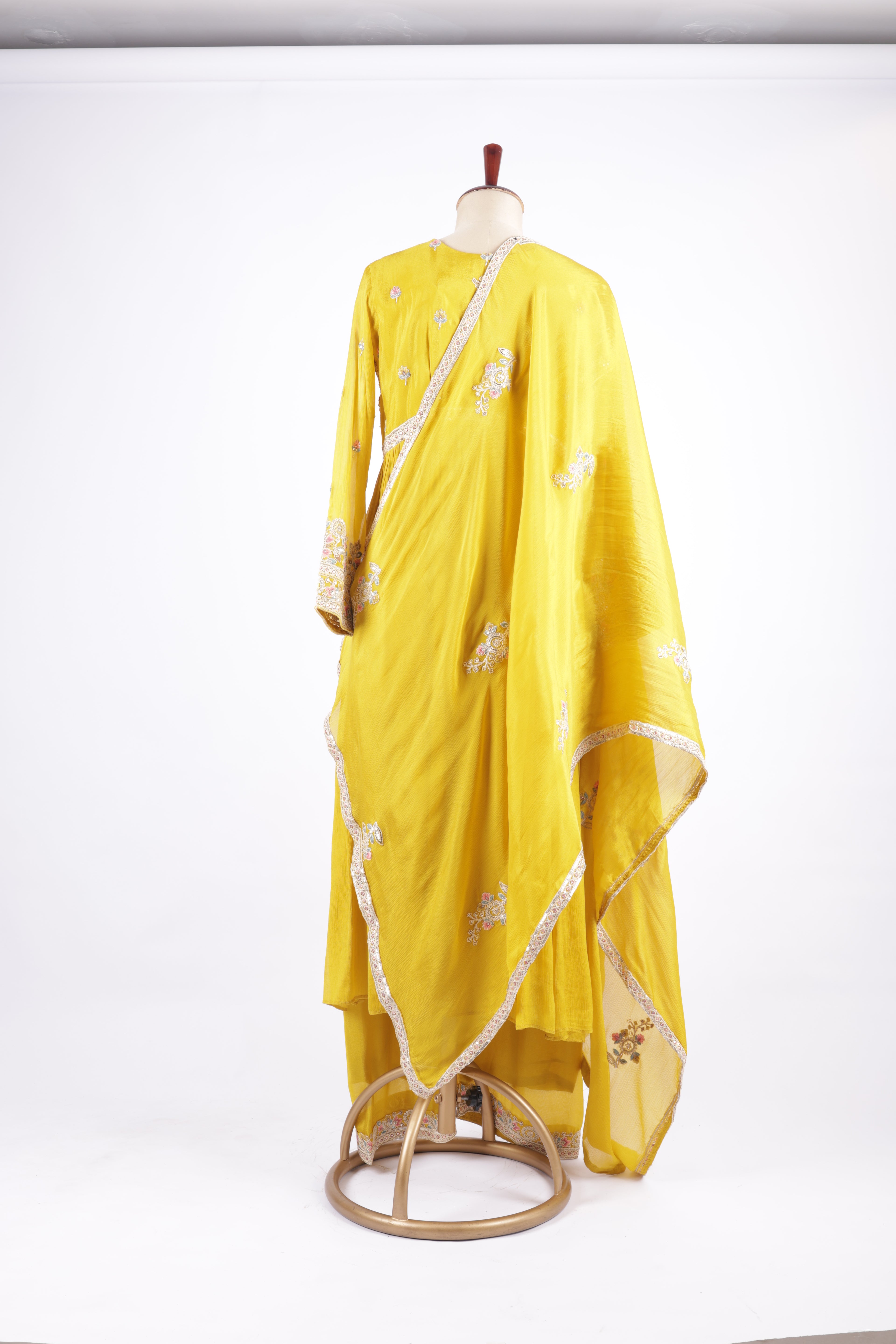 Mustard yellow suit set