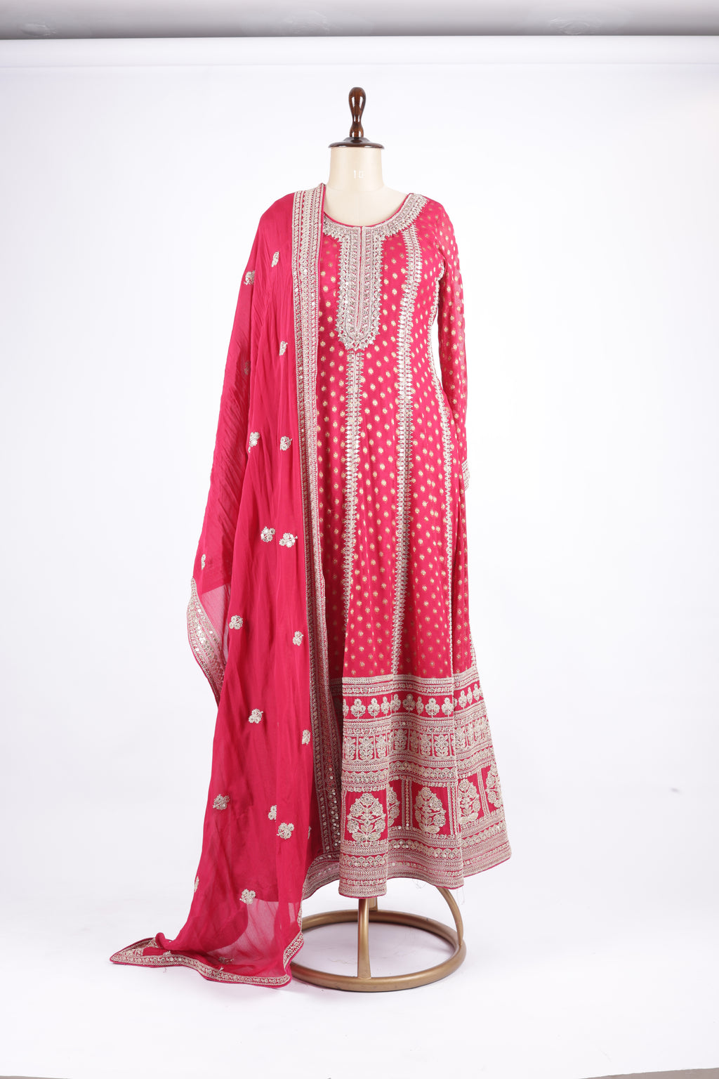 Deep rose pink suit set