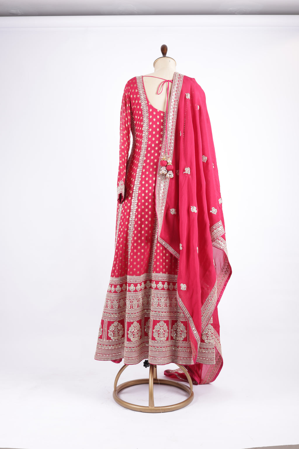 Deep rose pink suit set