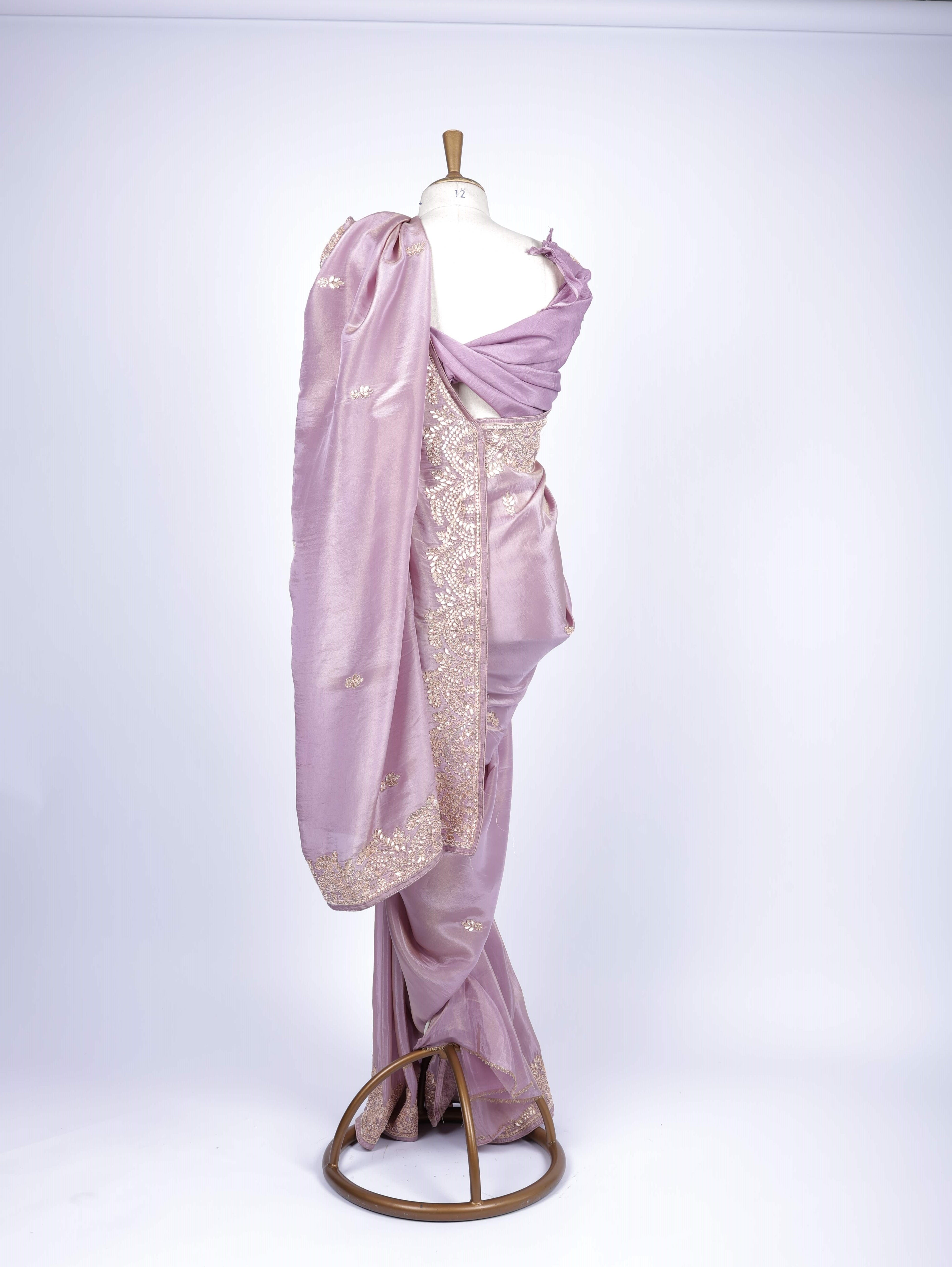 Mauve / Dusty Lavender Saree