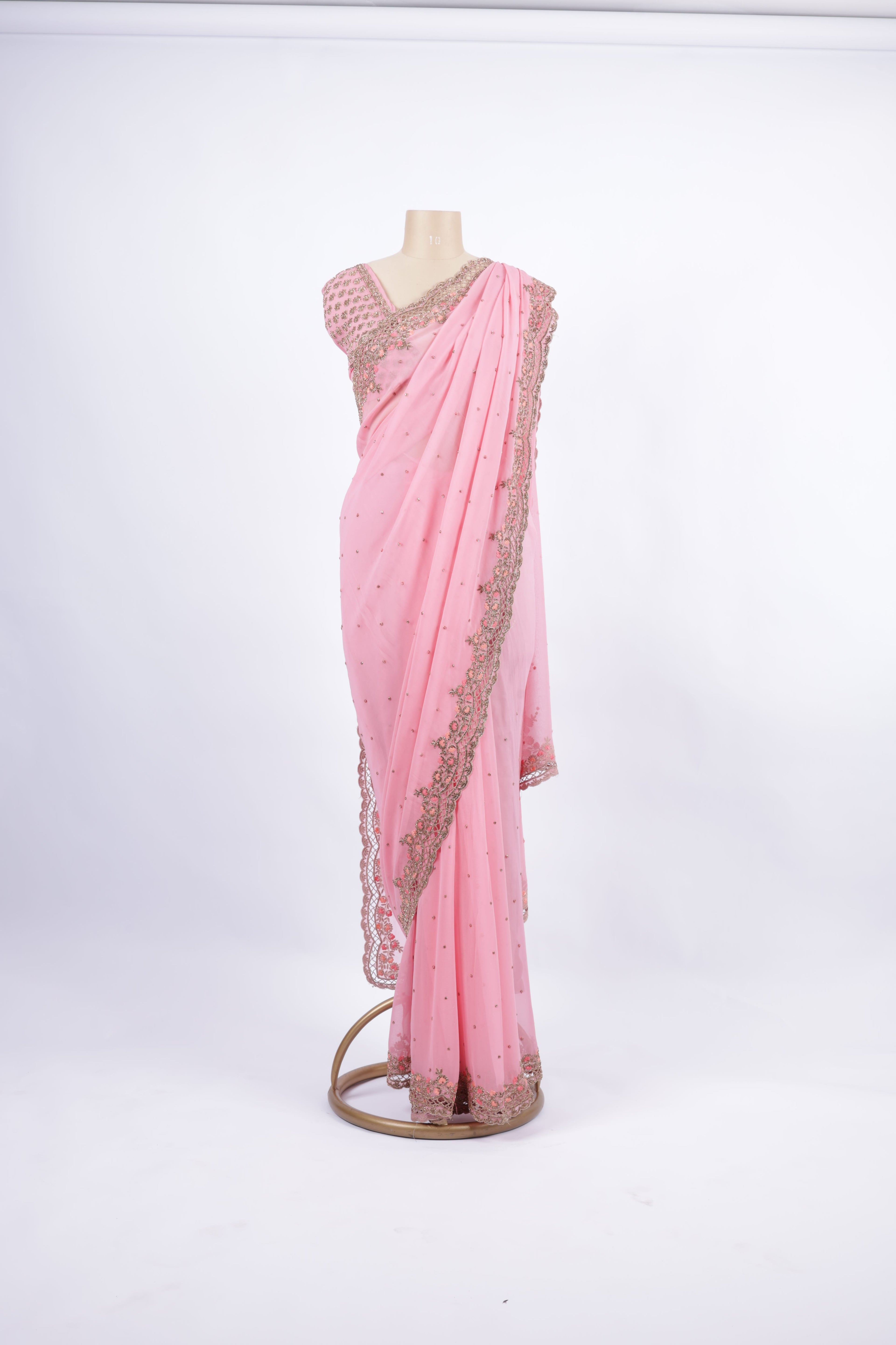 Blush Pink Saree