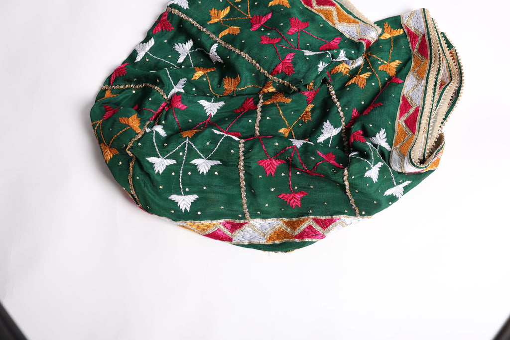 Elegant Green Dupatta