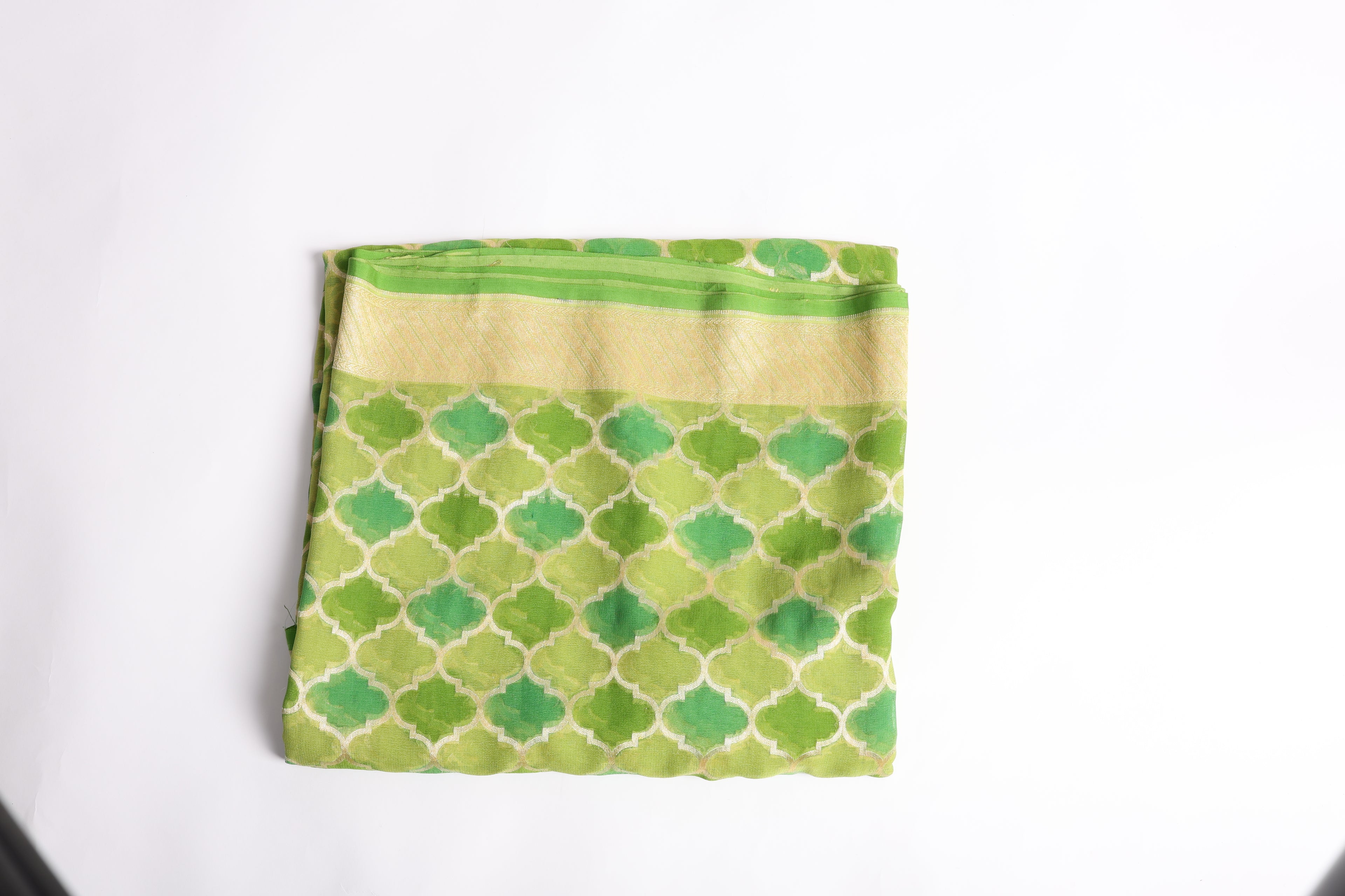 Green Phulkari Dupatta