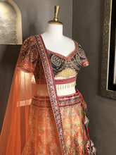 Load image into Gallery viewer, Double Shade Lehenga with Digital Print
