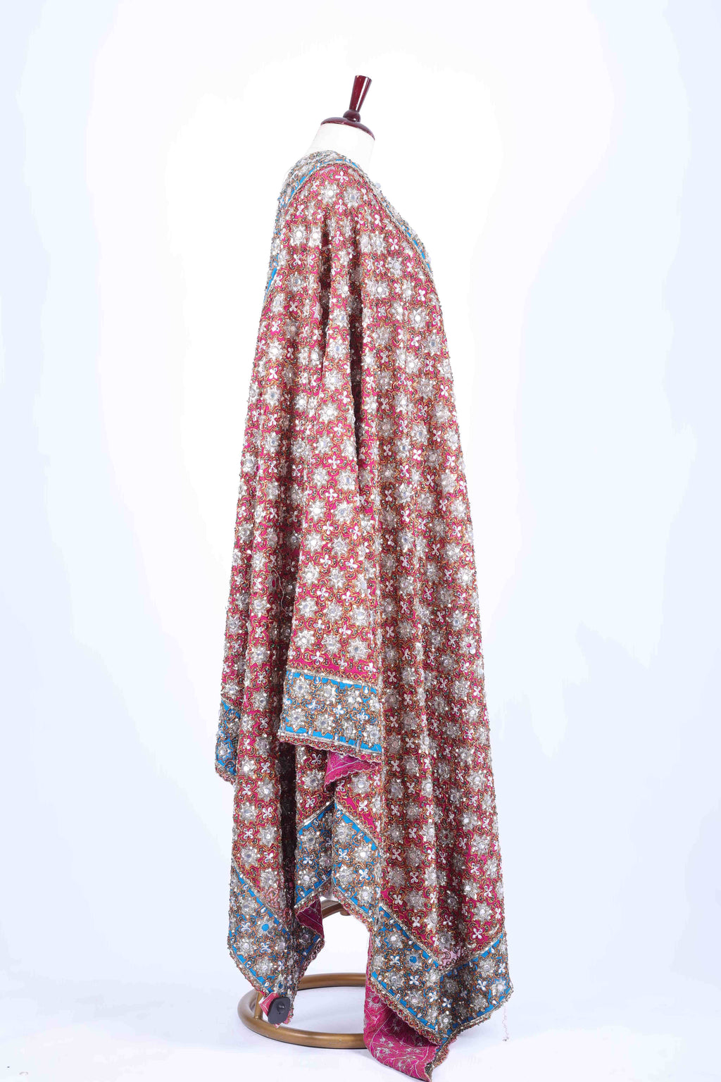 Rosewood Embroidered Dupatta