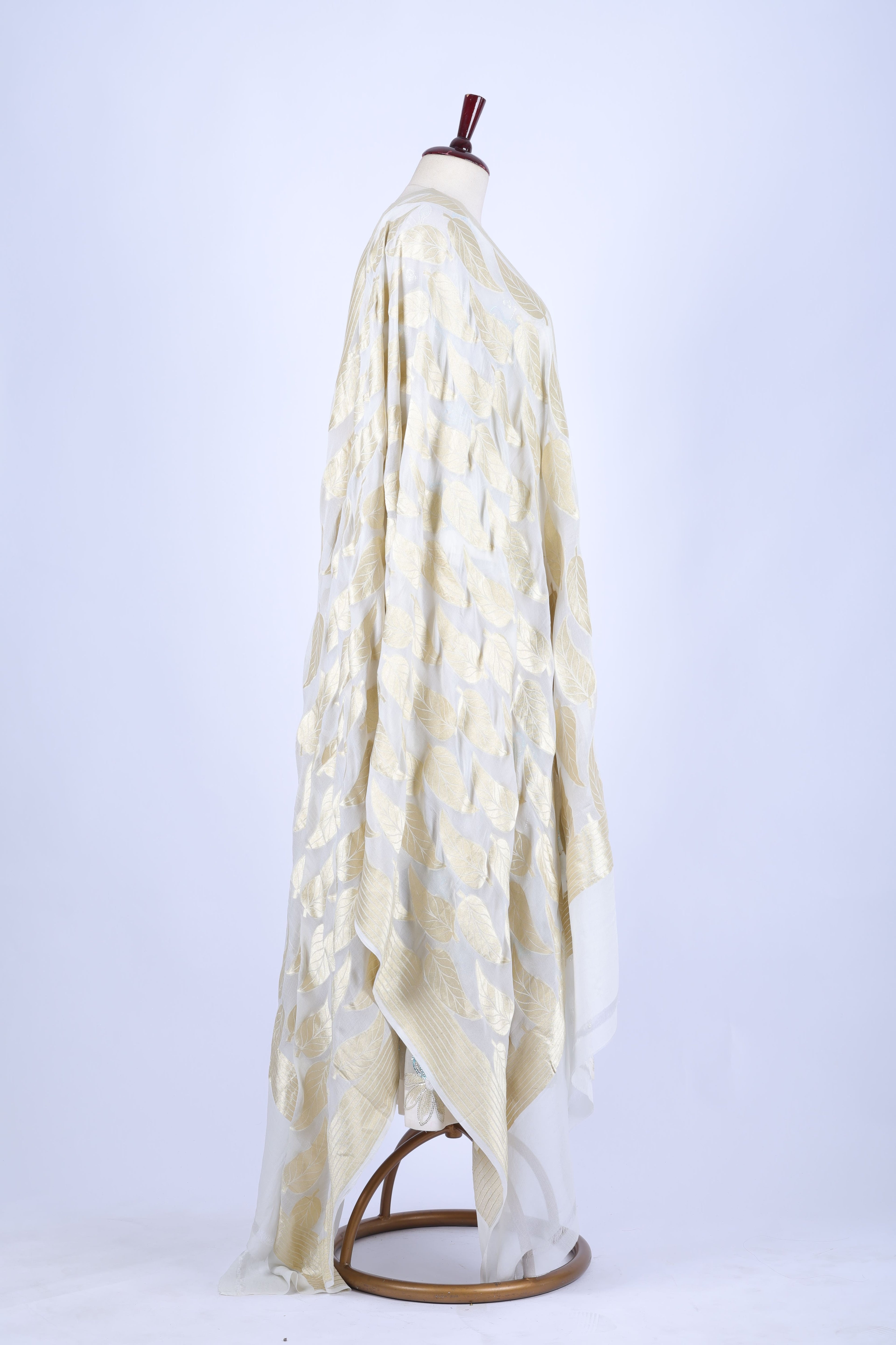 Gold Organza Dupatta