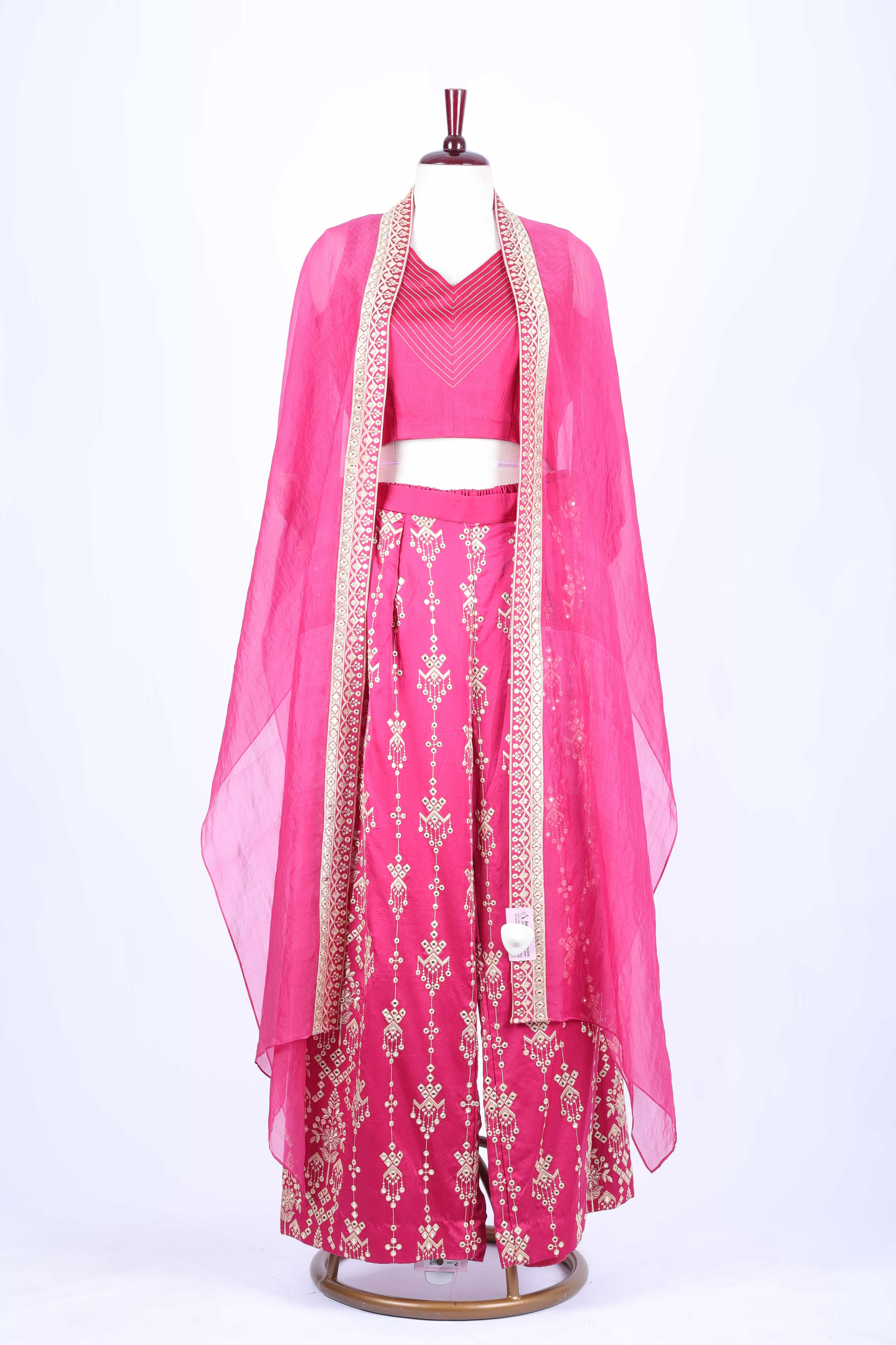 Rani Pink Jacket Set