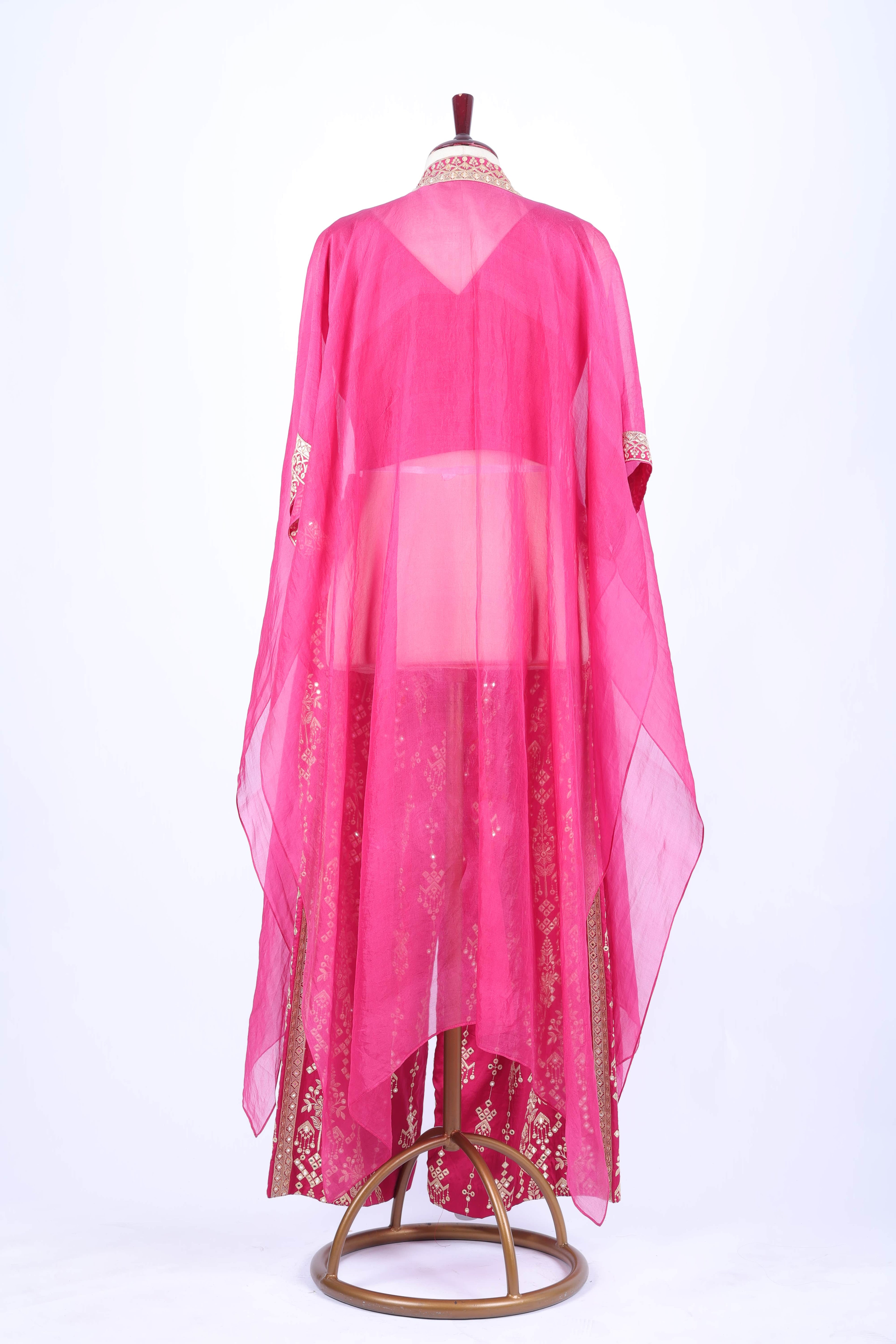 Rani Pink Jacket Set