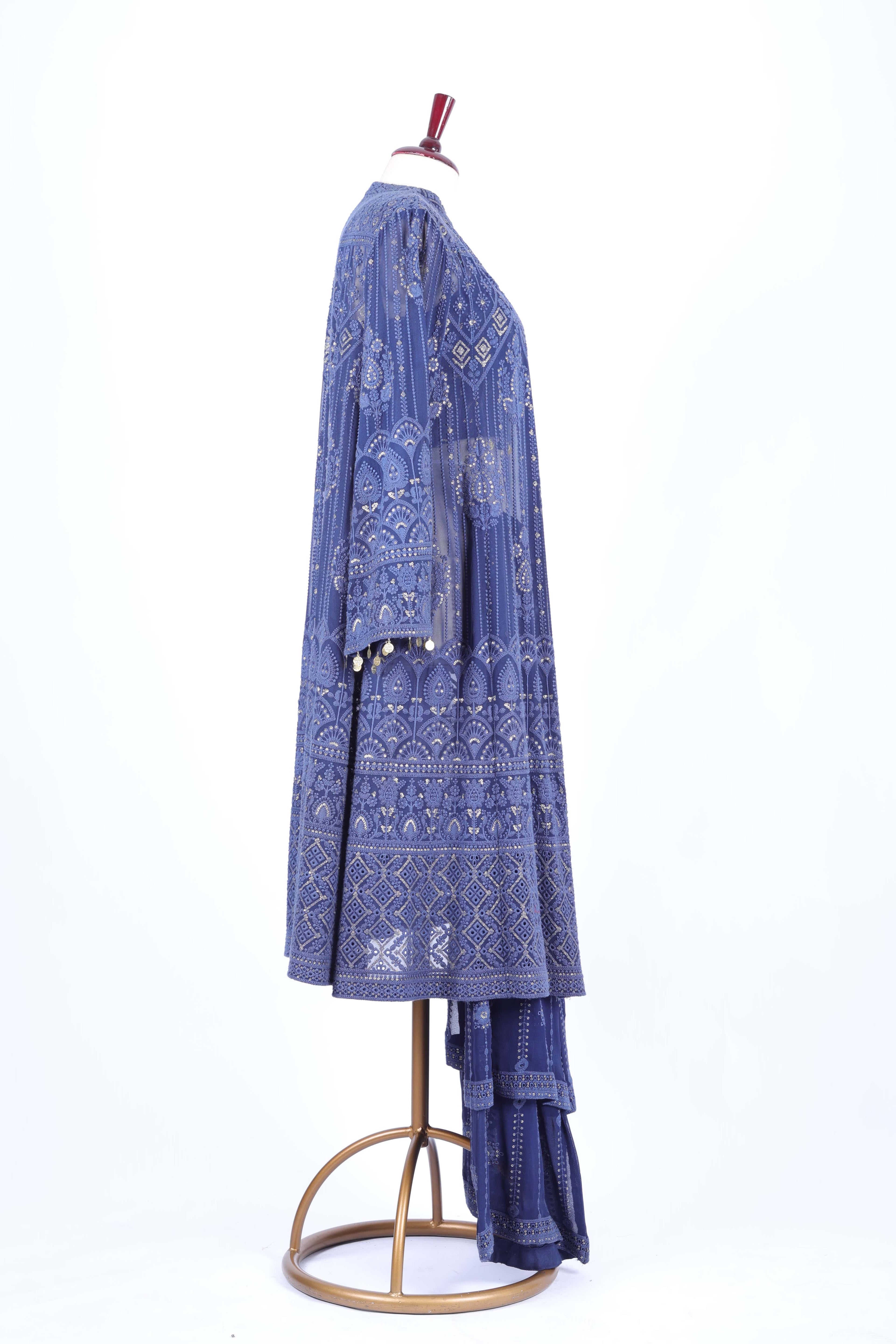 Navy Blue Jacket Set