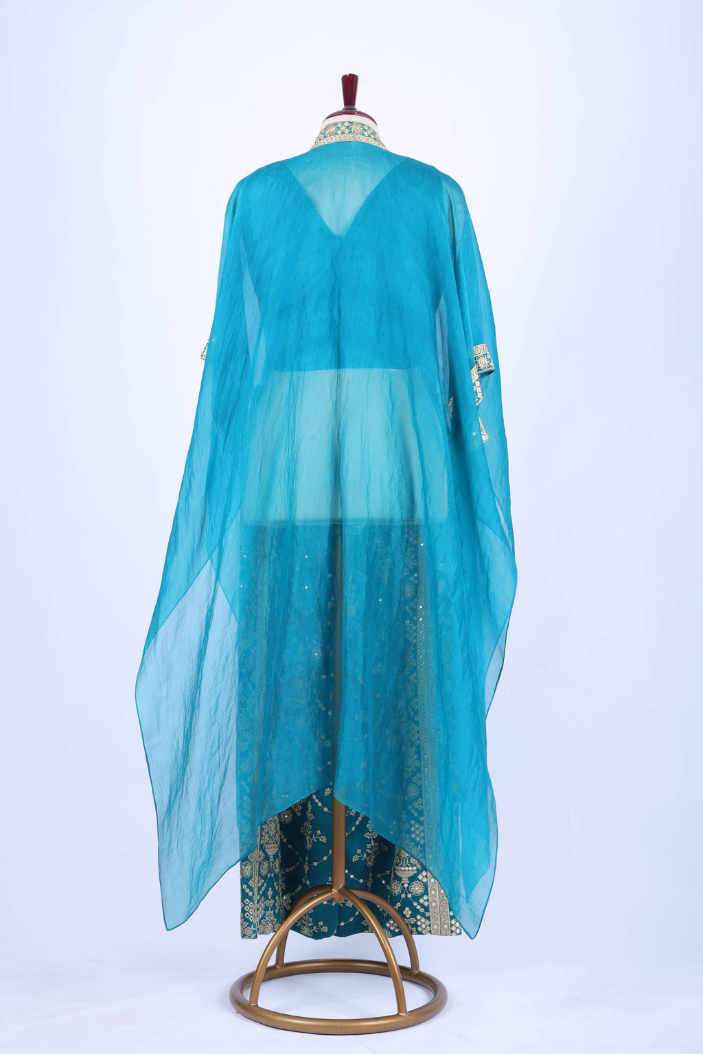 Teal Blue Jacket Set