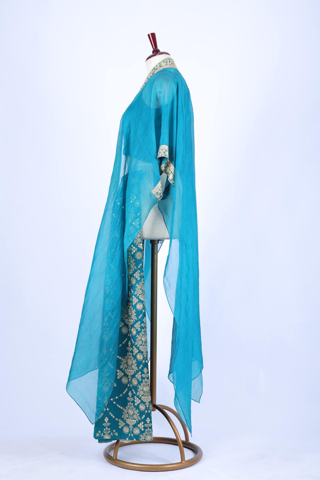 Teal Blue Jacket Set