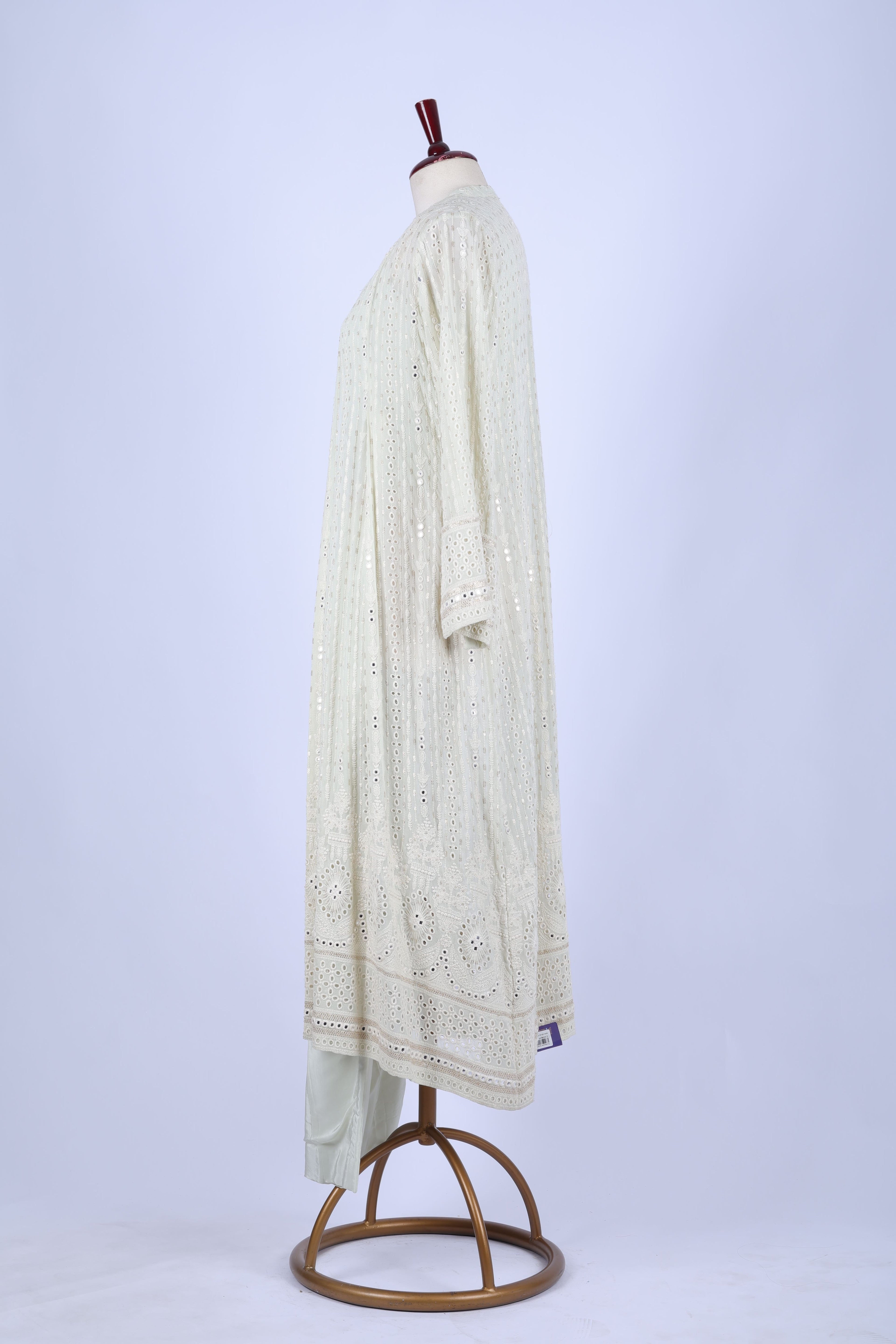 Ivory Embroidered Jacket&nbsp;Set