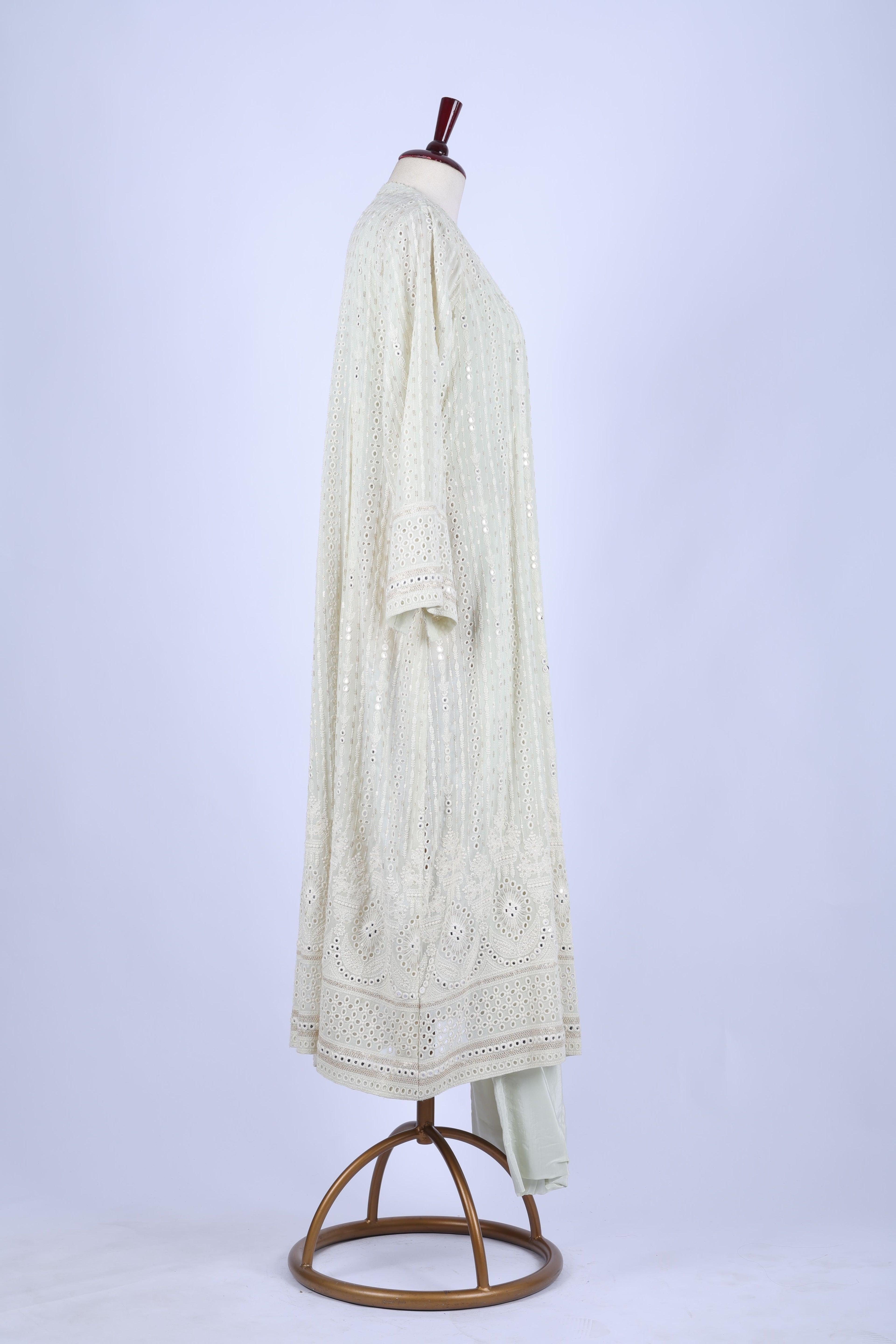 Ivory Embroidered Jacket&nbsp;Set