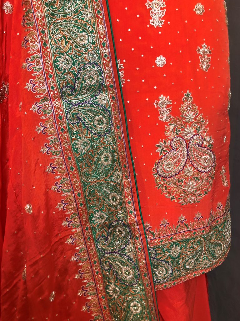 Ritu Kumar Embroidered Unstitch Suit