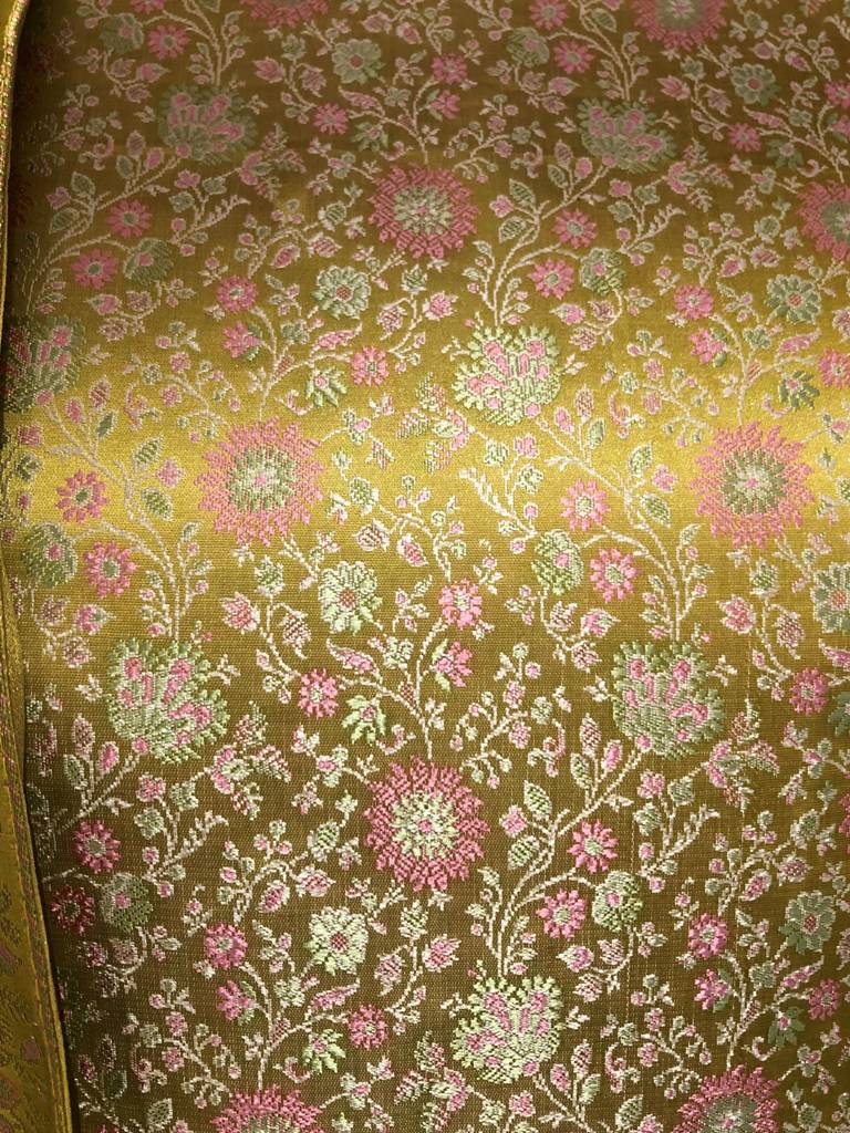 Banarasi Silk Unstitched Suit