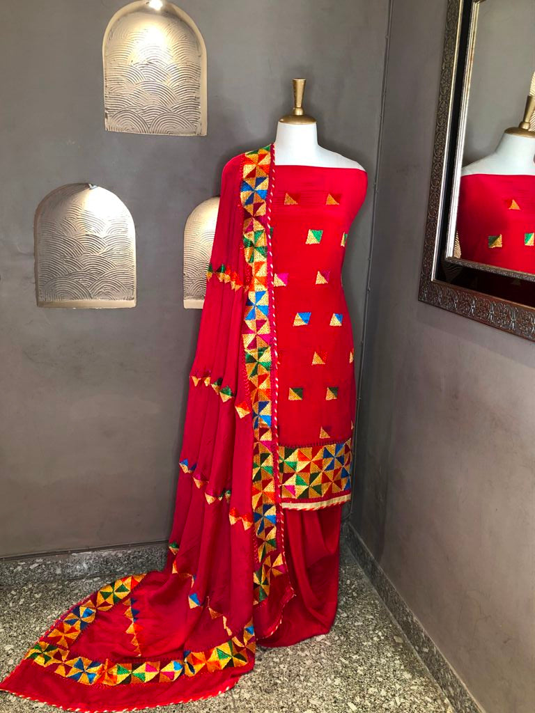 Phulkari Suit