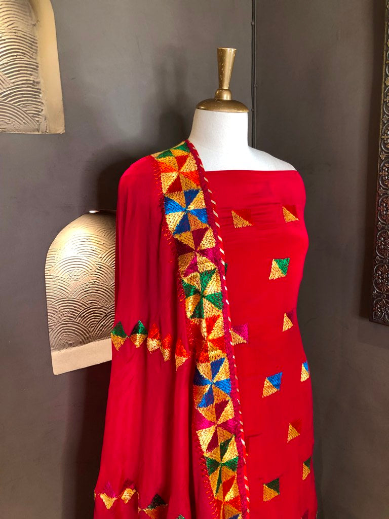 Phulkari Suit