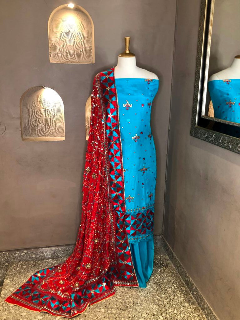 Phulkari Suit