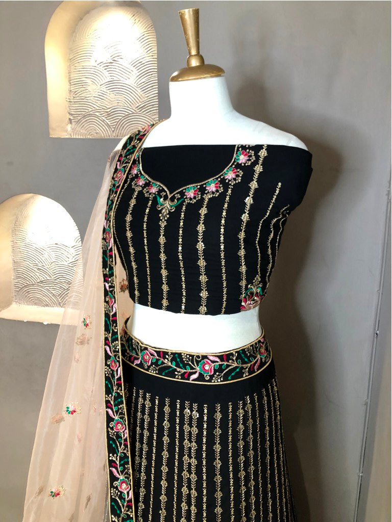 Unstitched Lehenga