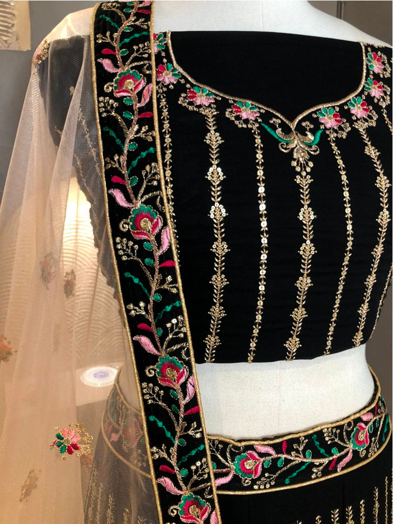 Unstitched Lehenga