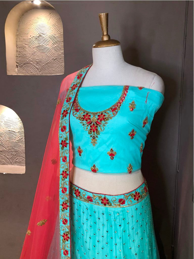 Unstitched Lehenga