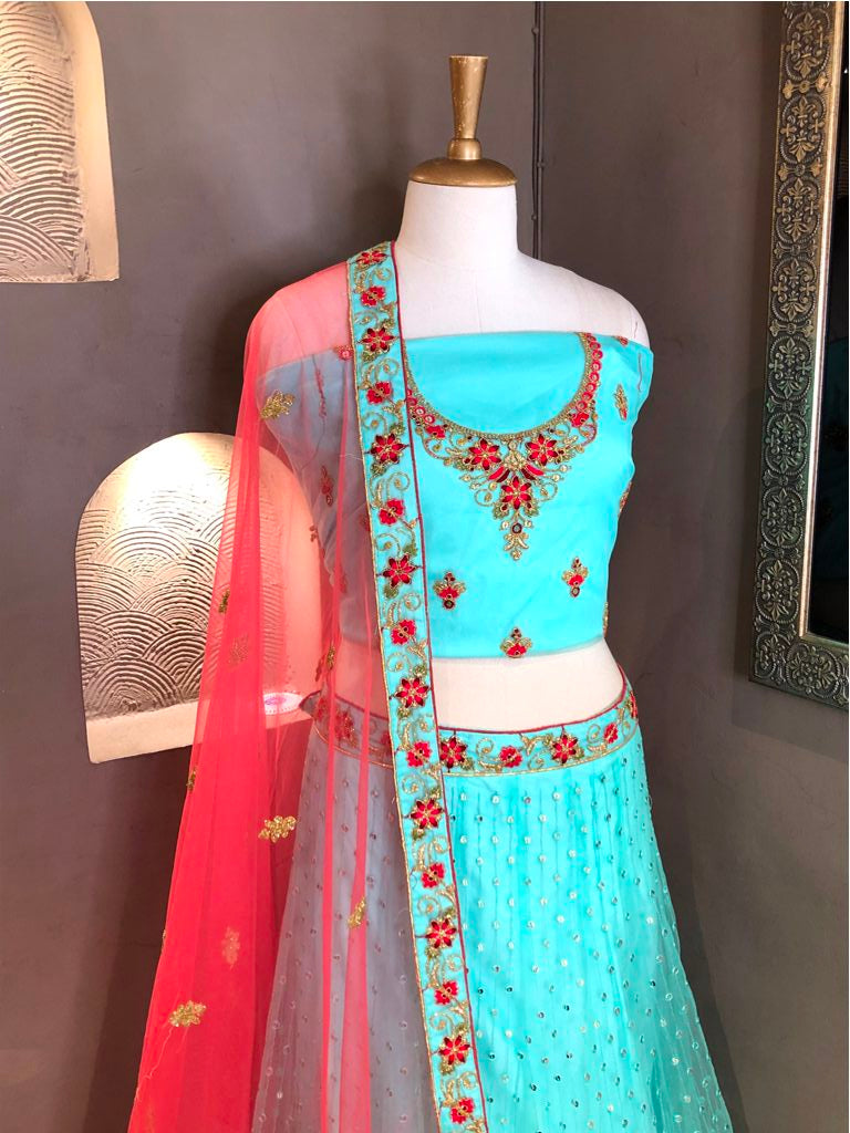 Unstitched Lehenga