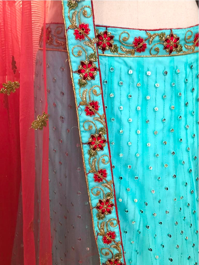 Unstitched Lehenga
