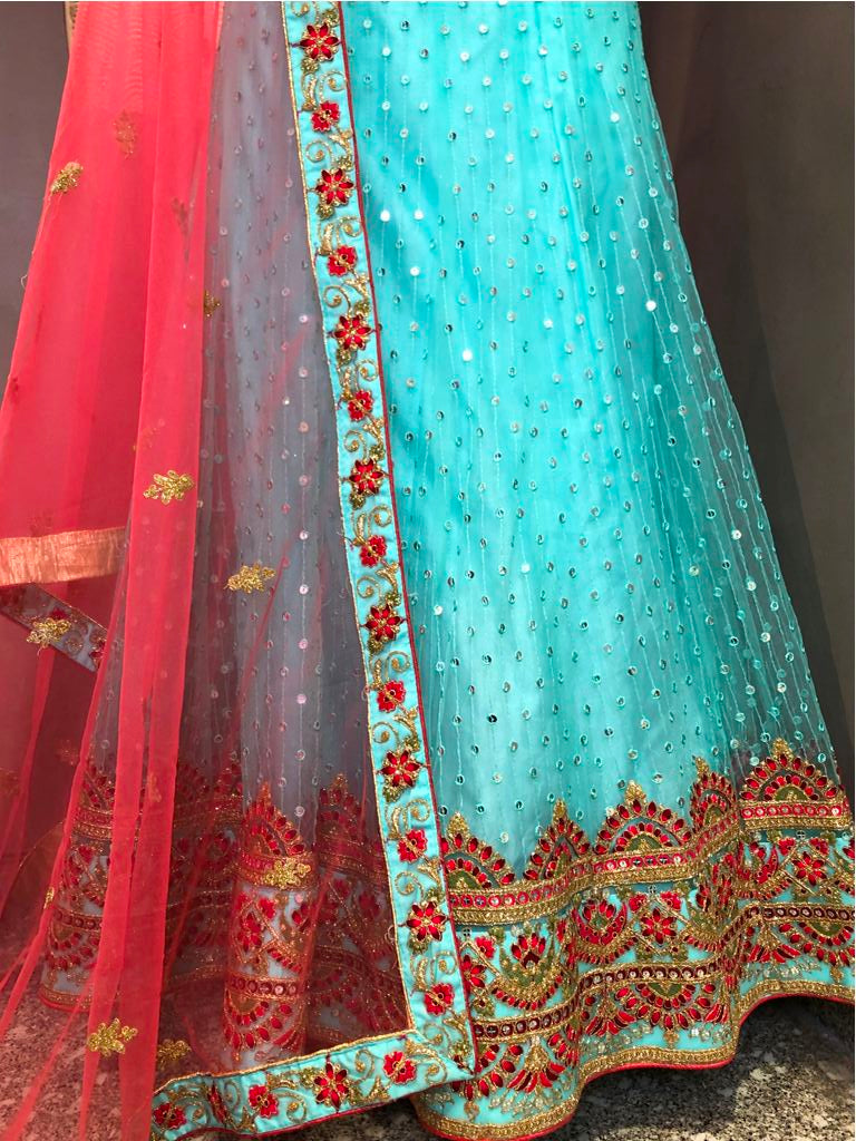 Unstitched Lehenga
