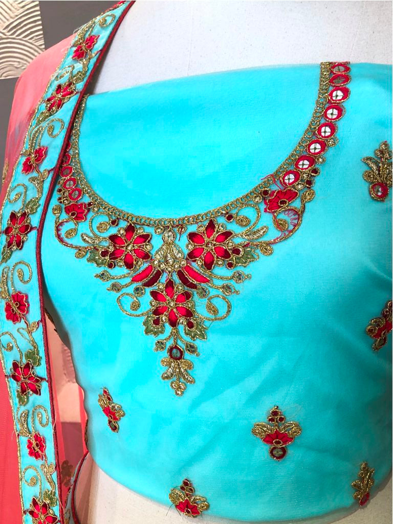 Unstitched Lehenga