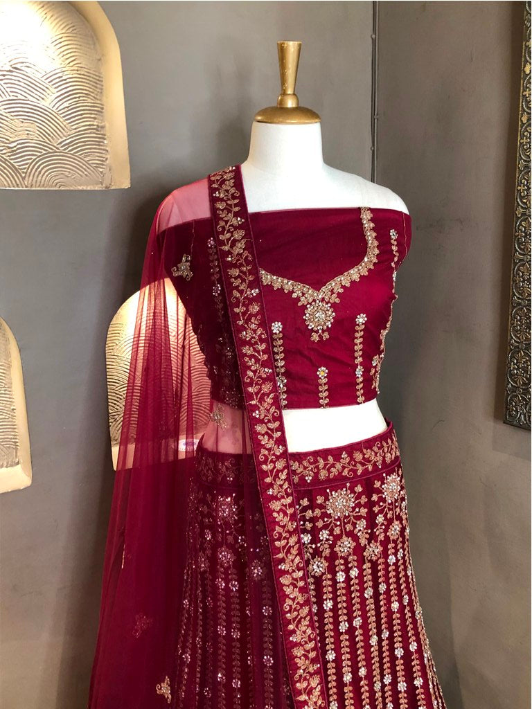 Unstitched Lehenga