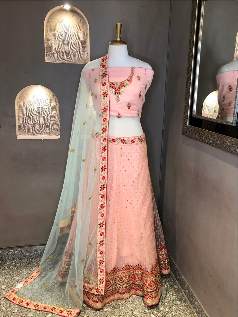 Unstitched Lehenga