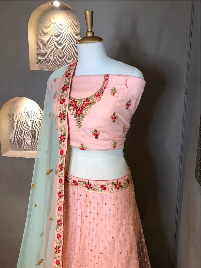 Unstitched Lehenga