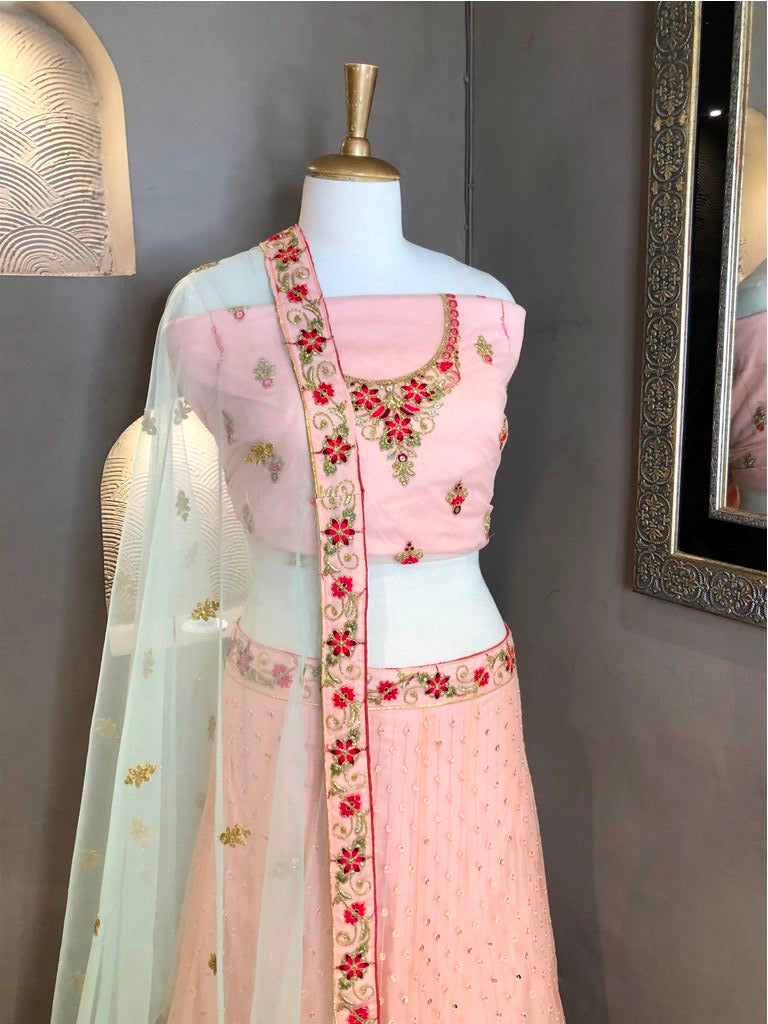 Unstitched Lehenga