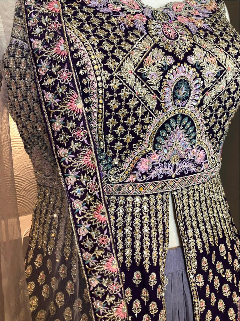 Peplum With Lehanga