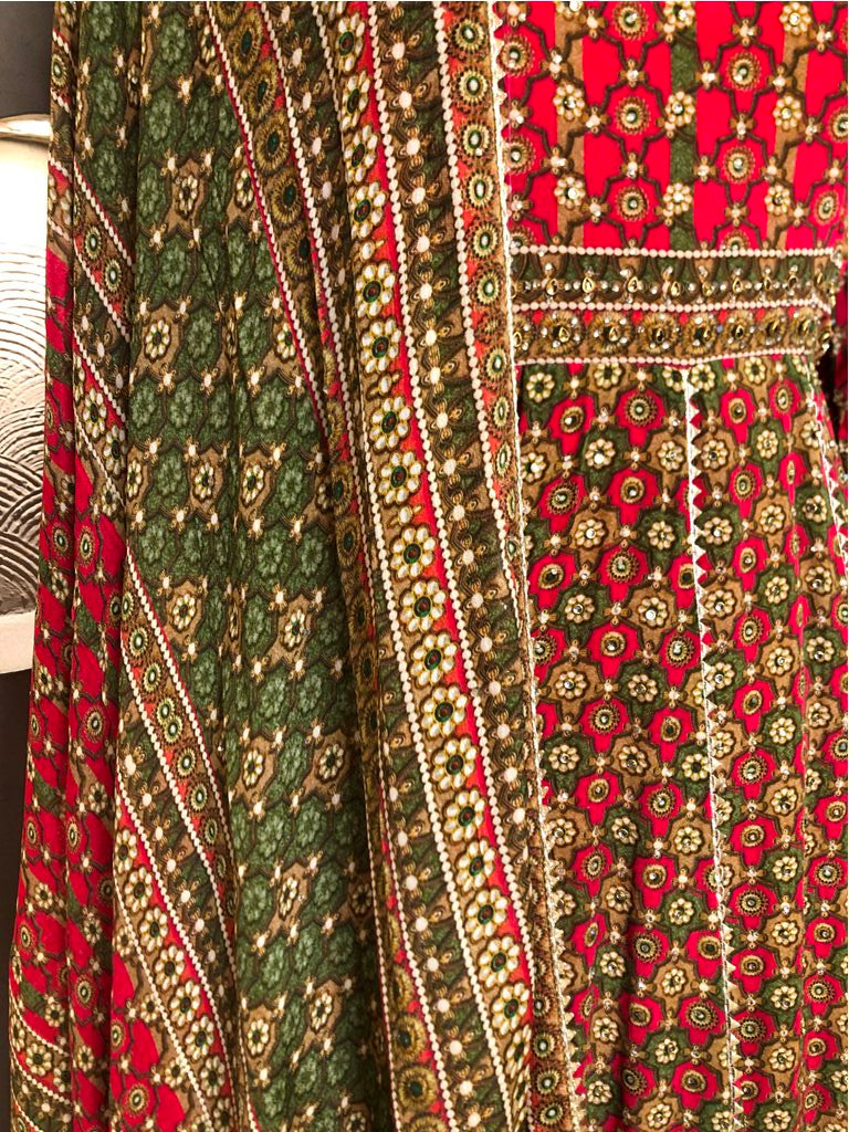 Peplum With Sharara