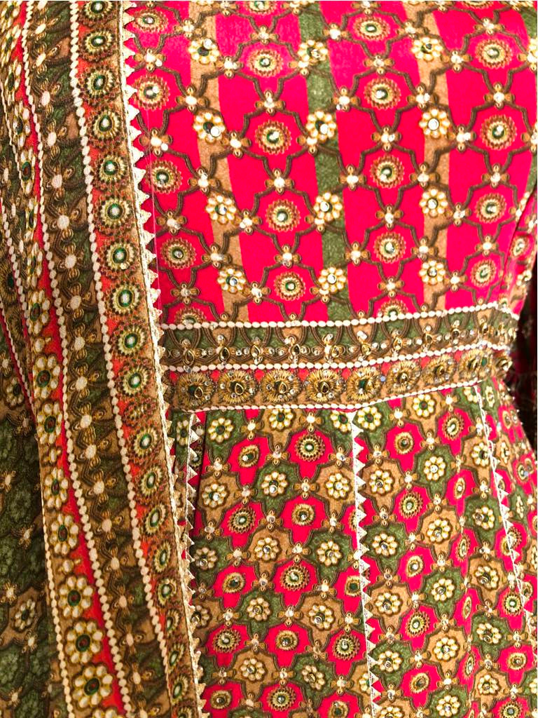 Peplum With Sharara