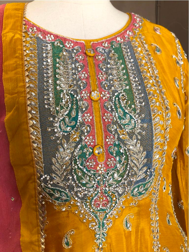 Peplum With Sharara