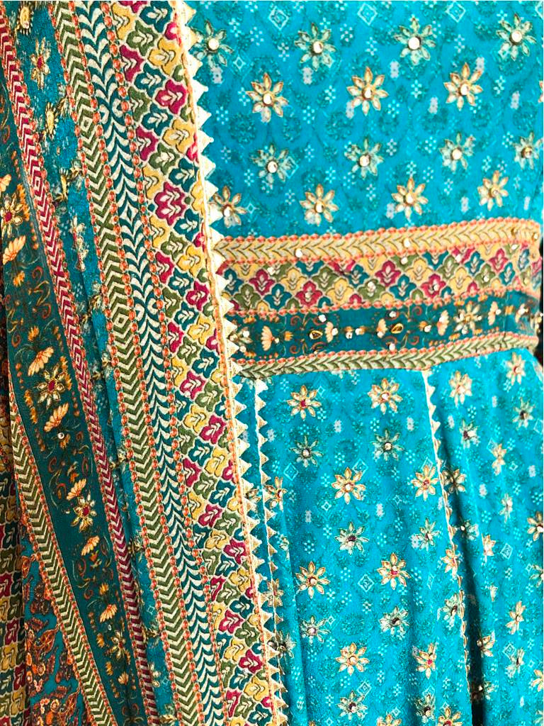 Peplum With Sharara