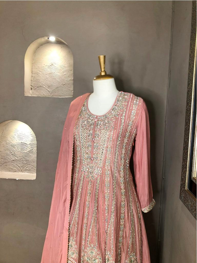 Peplum With Sharara