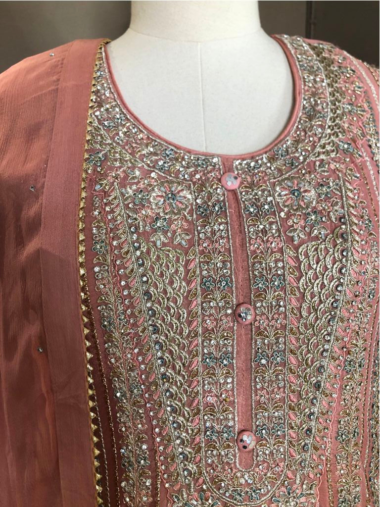 Peplum With Sharara