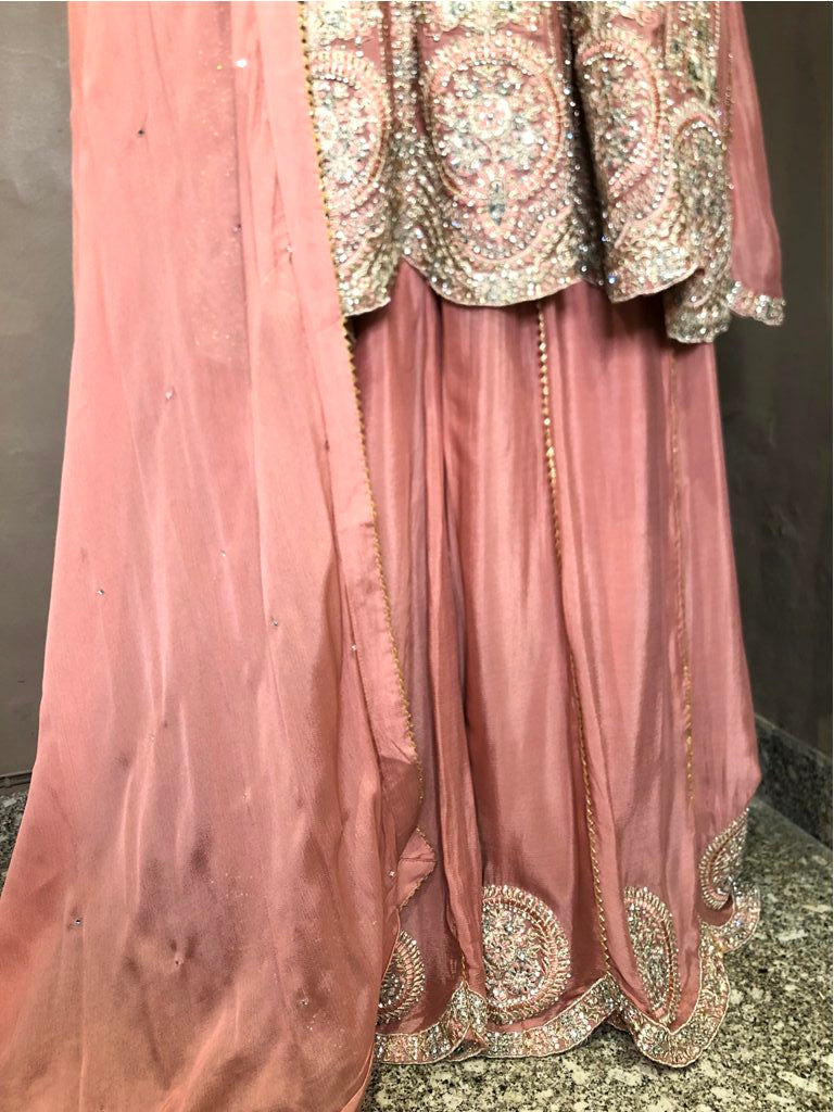 Peplum With Sharara