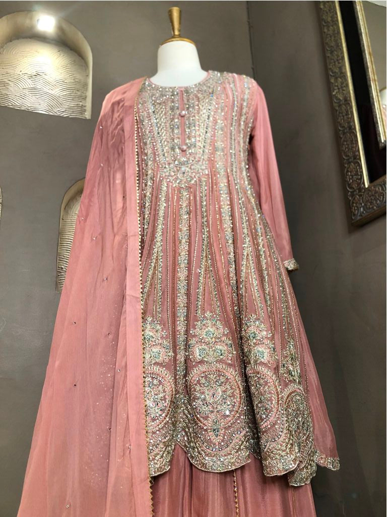 Peplum With Sharara