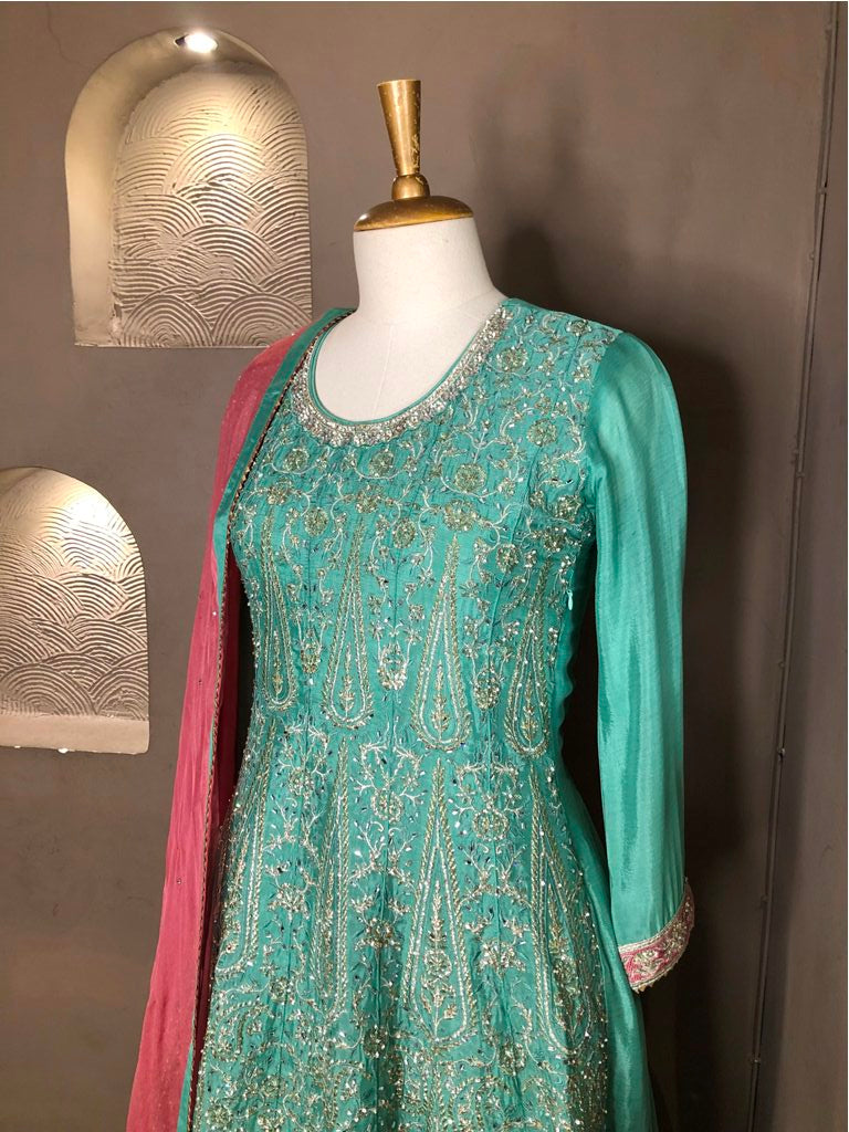 Peplum With Sharara