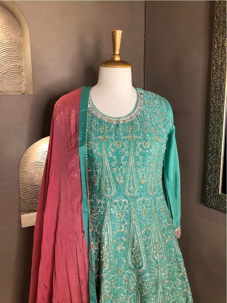 Peplum With Sharara
